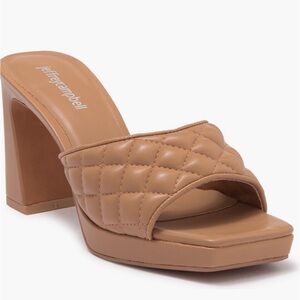 Jeffrey Campbell Women's Tan and Brown Mules Size 10